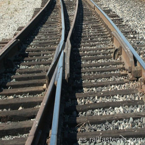 Rana de participación de la ferrocarril de aleación de acero